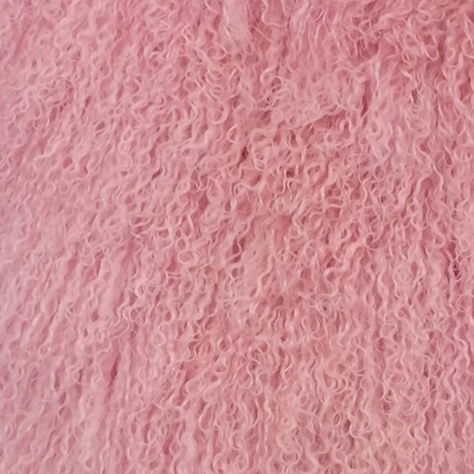 Pink Tibetan Lamb Rugs