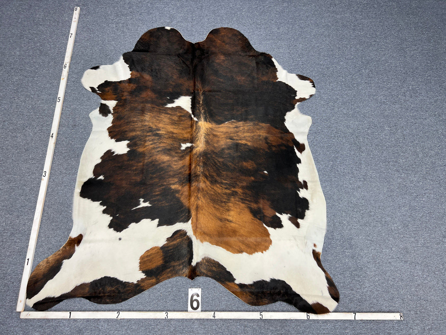 Tri-Color Brindles Cowhide Rugs